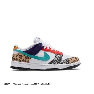 2022 Women Dunk Low SE 'Safari Mix